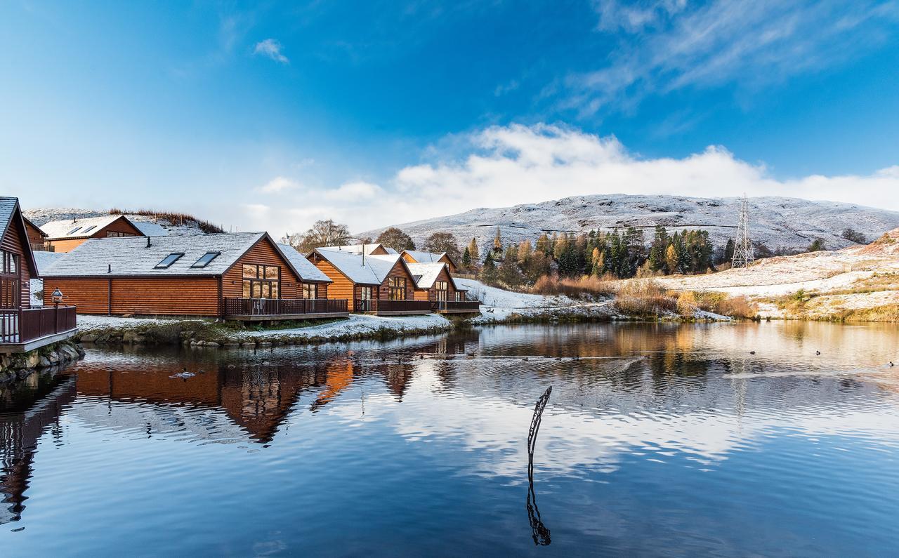 Lodge 9 Glengoulandie Lodges Aberfeldy Eksteriør bilde