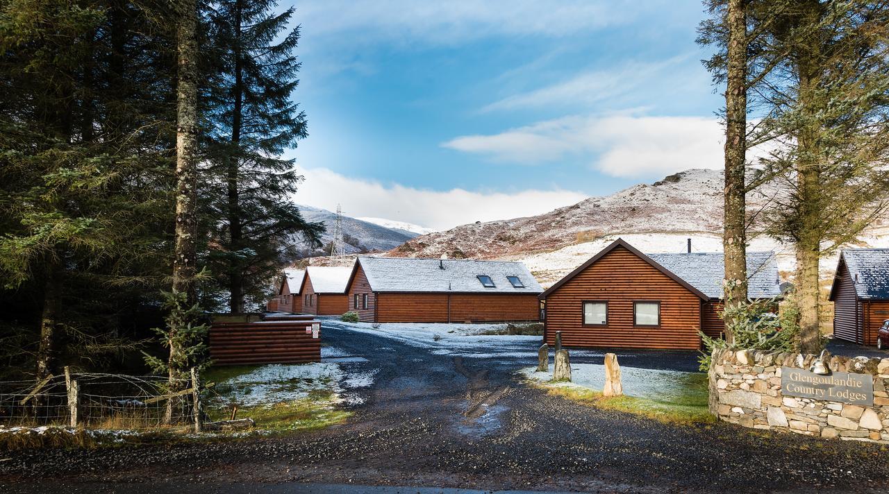 Lodge 9 Glengoulandie Lodges Aberfeldy Eksteriør bilde